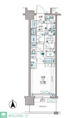 デュオステージ海老名の物件間取画像